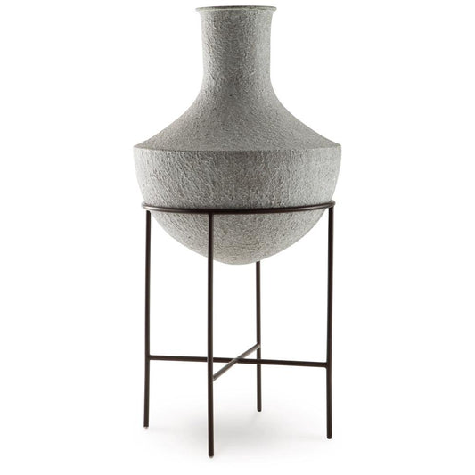 Signature Design by Ashley - Estonbank Vase in Distressed Cream - A2000747 veiw 1