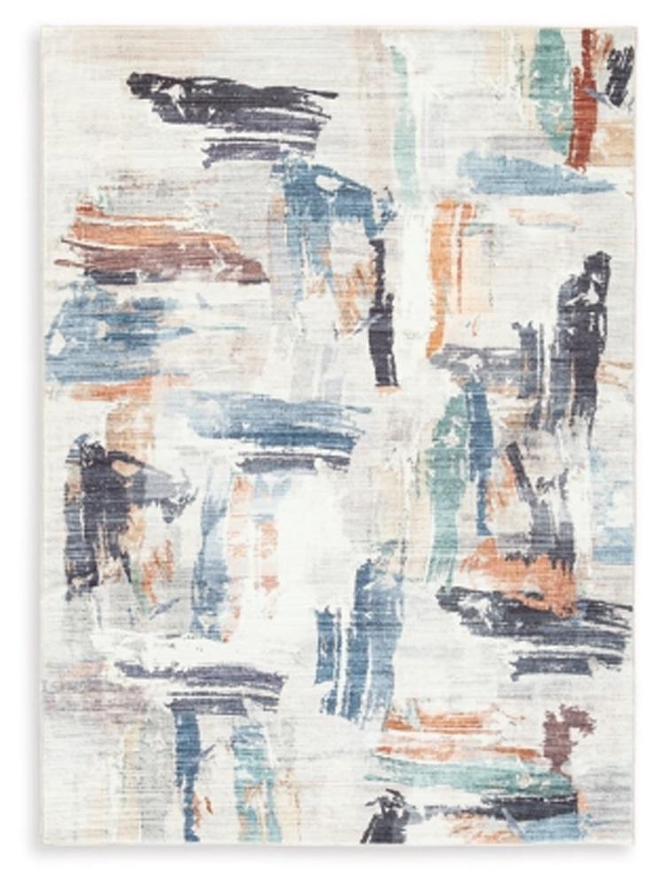 Signature Design by Ashley - Hessland Washable Large Rug in Multi - R407051 veiw 1