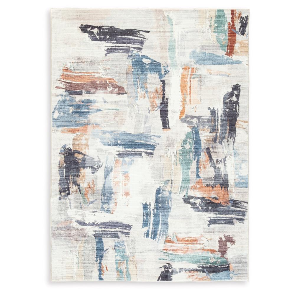 Signature Design by Ashley - Hessland Washable Medium Rug in Multi - R407052 veiw 1