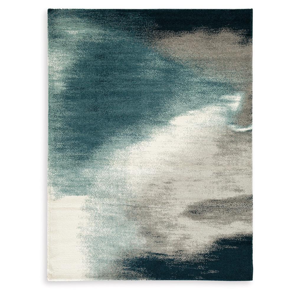 Signature Design by Ashley - Brentward Large Rug in Blue/Gray/Ivory - R407081 veiw 1