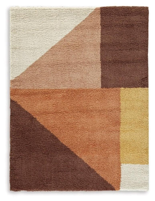 Signature Design by Ashley - Gailmore Large Rug in Cream/Pink/Ocher - R407171 veiw 1