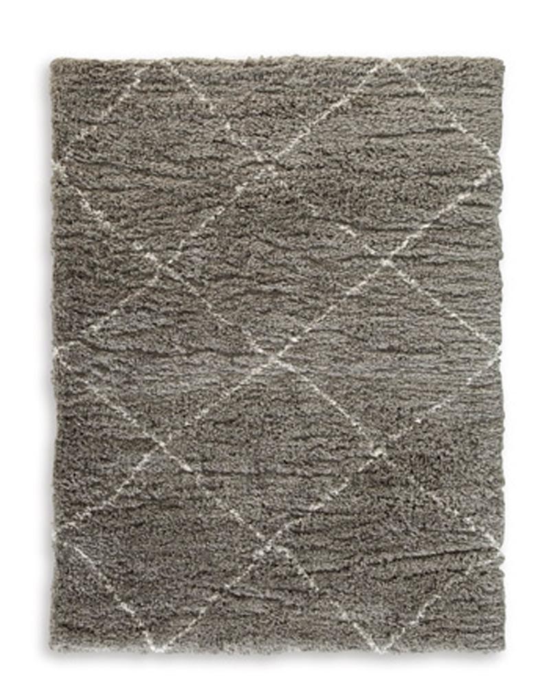 Signature Design by Ashley - Wrenlow Medium Rug in Gray/Cream - R407222 veiw 1