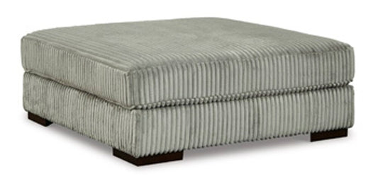 Signature Design by Ashley - Lindyn Oversized Accent Ottoman in Fog - 2110508 veiw 1