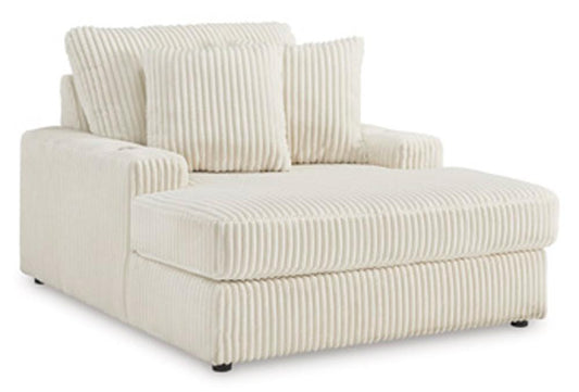 Signature Design by Ashley - Lindyn Chaise in Ivory - 2110415 veiw 1