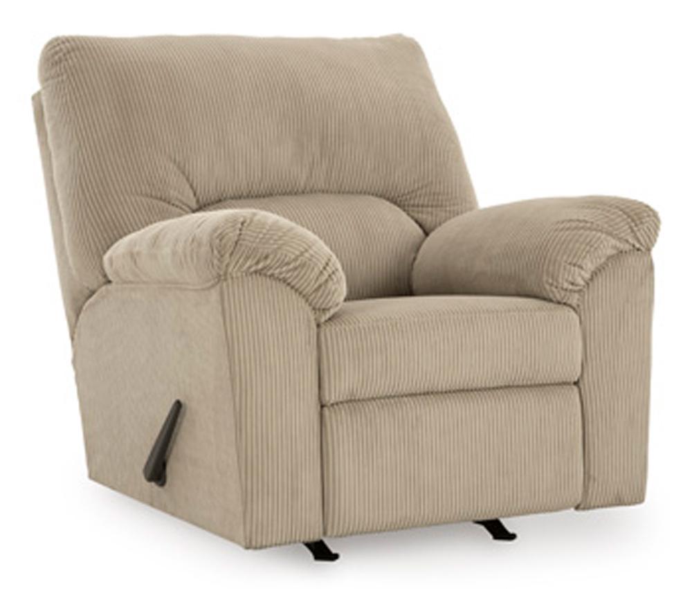 Signature Design by Ashley - SimpleJoy Recliner in Sand - 2420325 veiw 1