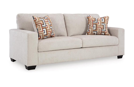 Signature Design by Ashley - Aviemore Queen Sofa Sleeper in Stone - 2430539 veiw 1