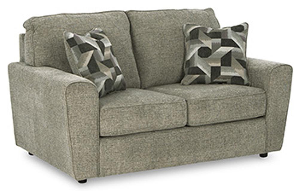 Signature Design by Ashley - Cascilla Loveseat in Pewter - 2680535 veiw 1