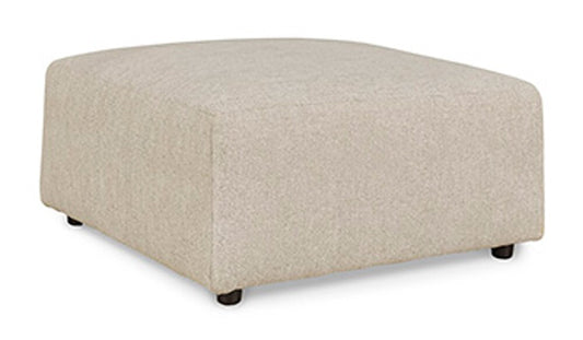 Signature Design by Ashley - Edenfield Oversized Accent Ottoman in Linen - 2900408 veiw 1