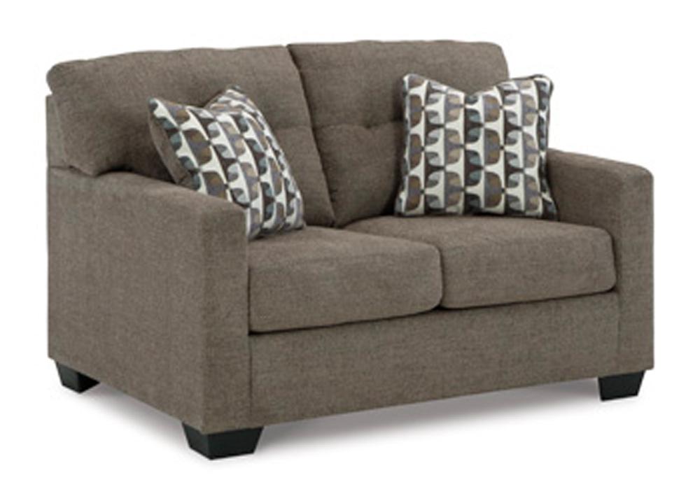 Signature Design by Ashley - Mahoney Loveseat in Chocolate - 3100535 veiw 1