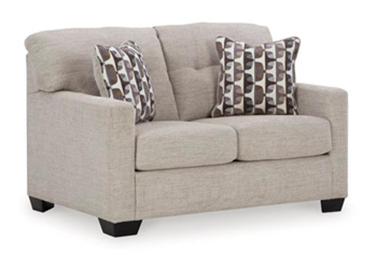 Signature Design by Ashley - Mahoney Loveseat in Pebble - 3100435 veiw 1