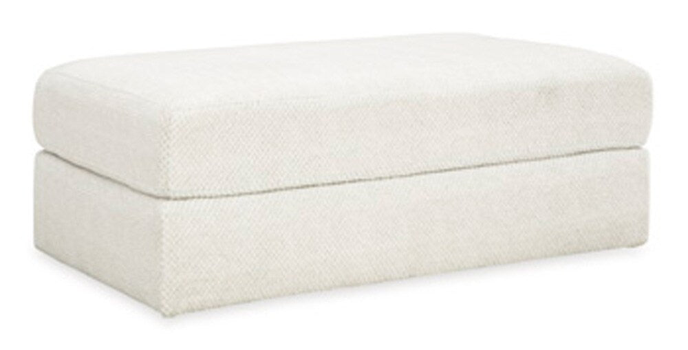 Signature Design by Ashley - Karinne Oversized Accent Ottoman in Linen - 3140308 veiw 1