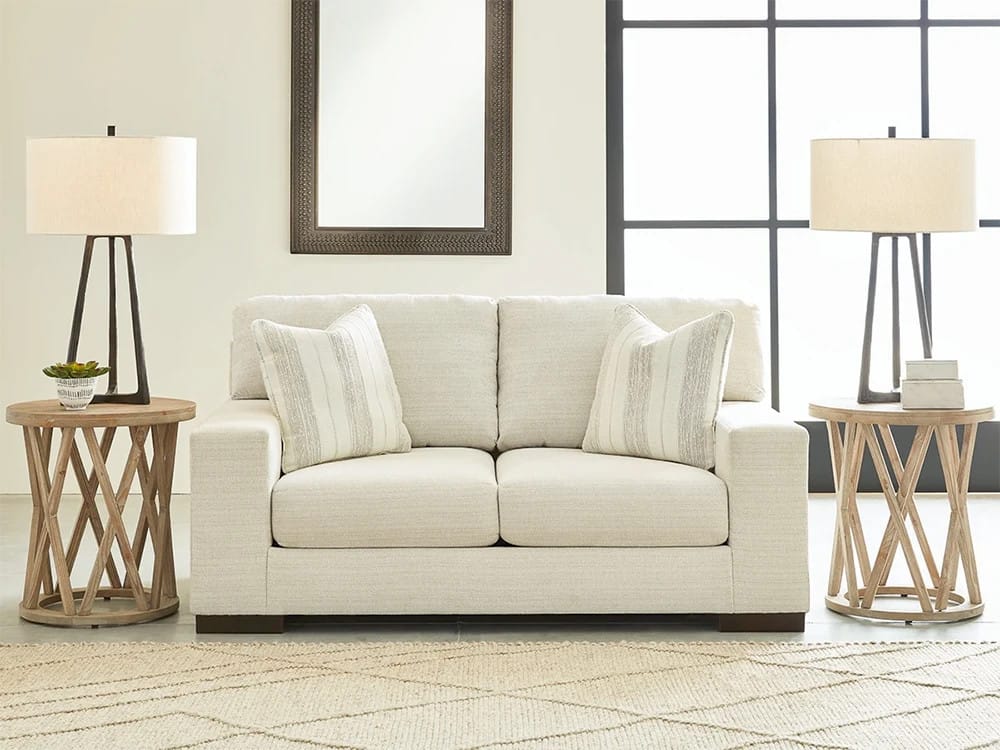 Signature Design by Ashley - Maggie Loveseat in Birch - 5200335 view 3