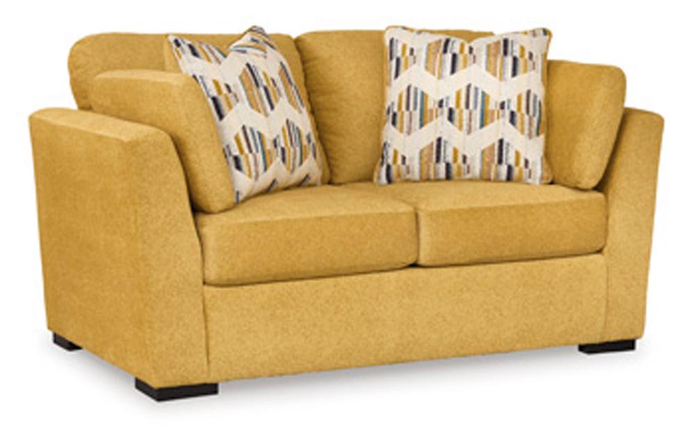 Signature Design by Ashley - Keerwick Loveseat in Sunflower - 6750635 veiw 1