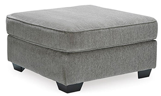 Signature Design by Ashley - Altari Oversized Accent Ottoman in Alloy - 8721408 veiw 1