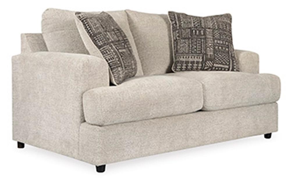 Signature Design by Ashley - Soletren Loveseat in Stone - 9510435 veiw 1