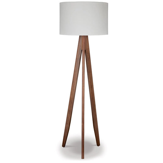 Signature Design by Ashley - Dallson Wood Floor Lamp in Brown - L329011 veiw 1