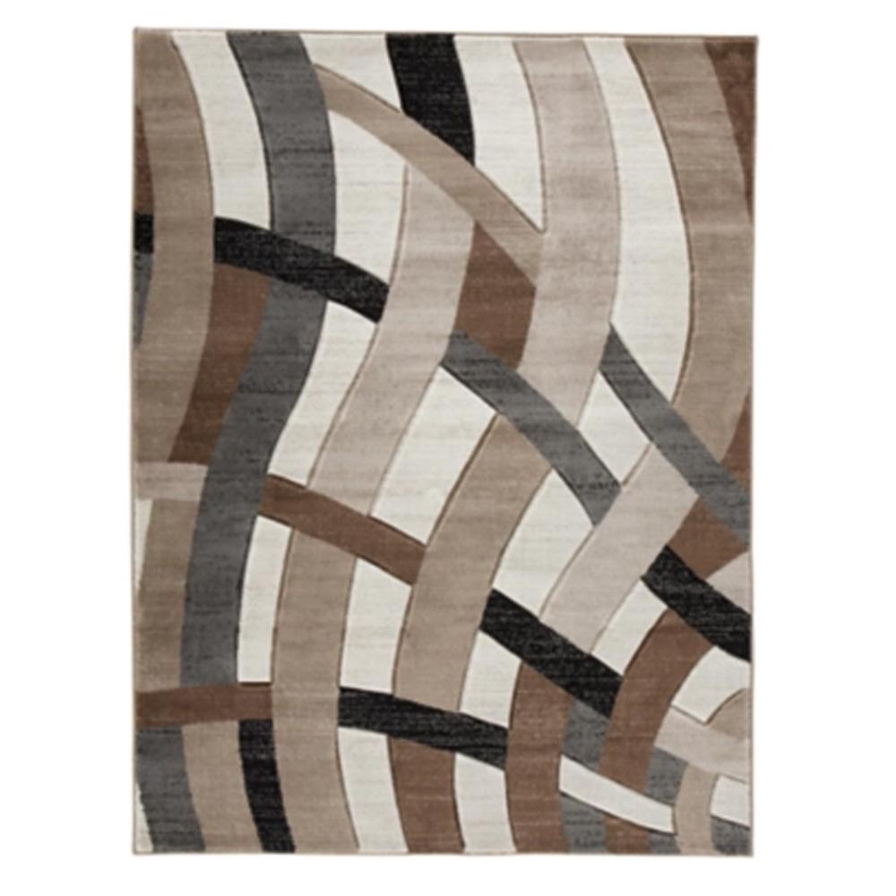 Signature Design by Ashley - Jacinth Large Rug in Brown - R402921 veiw 1