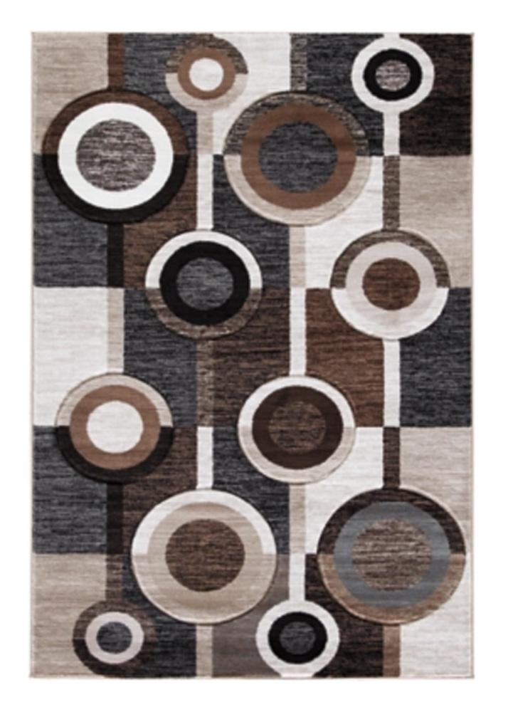 Signature Design by Ashley - Guintte Medium Rug in Black/Brown/Cream - R403972 veiw 1