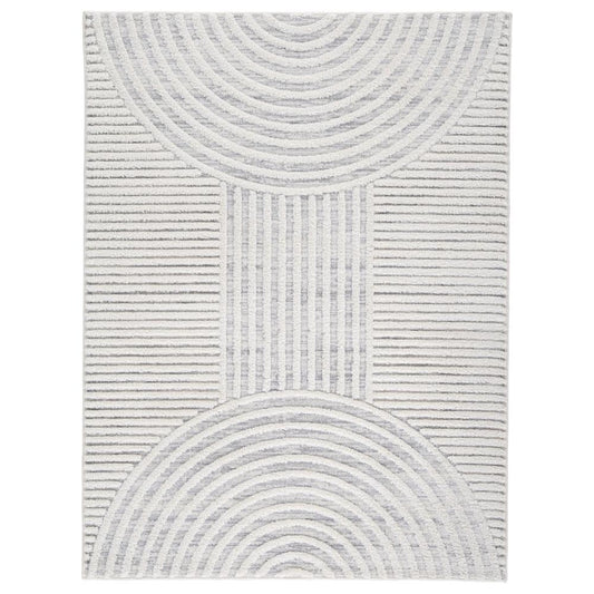 Signature Design by Ashley - Lambworth Medium Rug in Gray/Cream - R405342 veiw 1