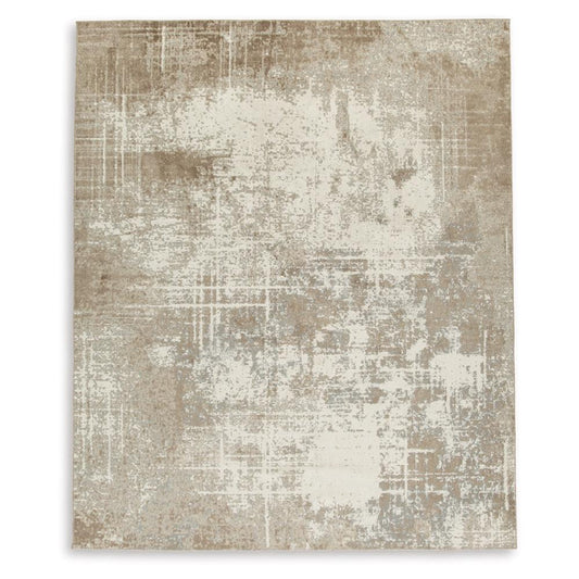 Signature Design by Ashley - Grifflain Large Rug in Tan/Brown/Gray - R406231 veiw 1