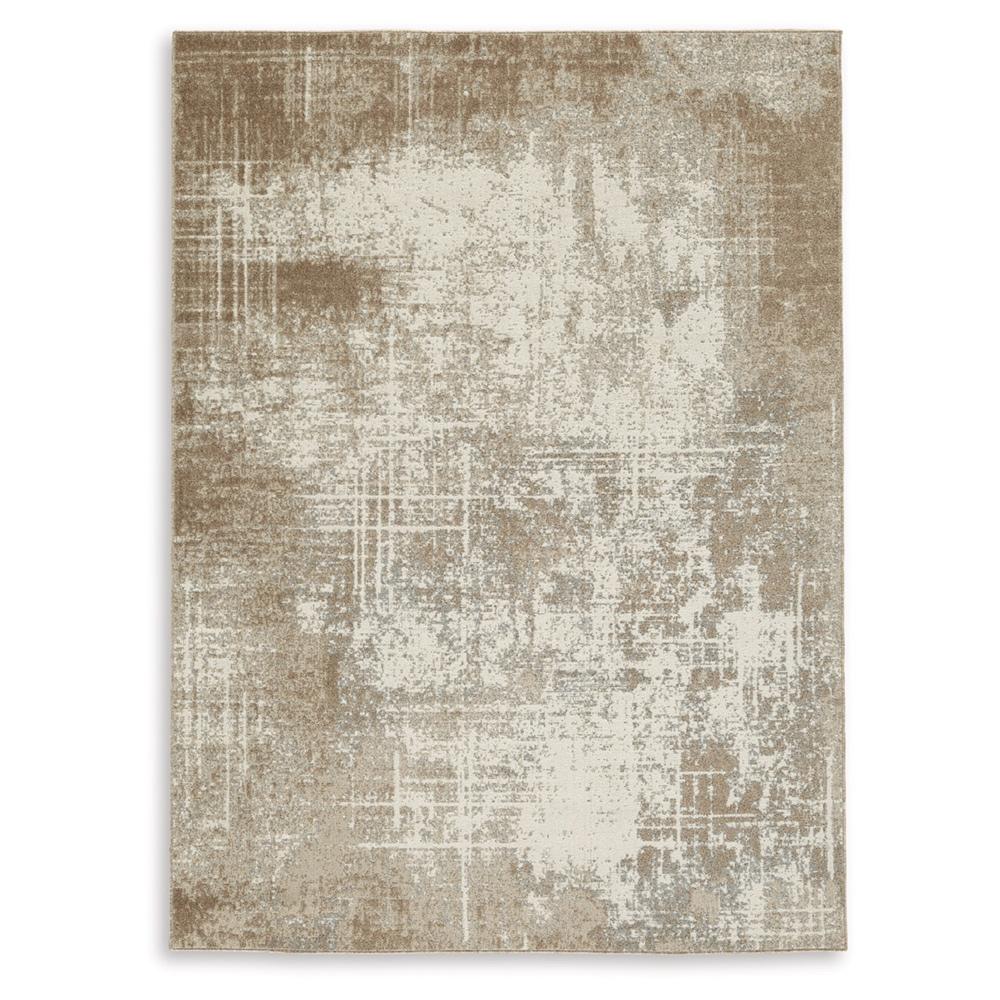 Signature Design by Ashley - Grifflain Medium Rug in Tan/Brown/Gray - R406232 veiw 1