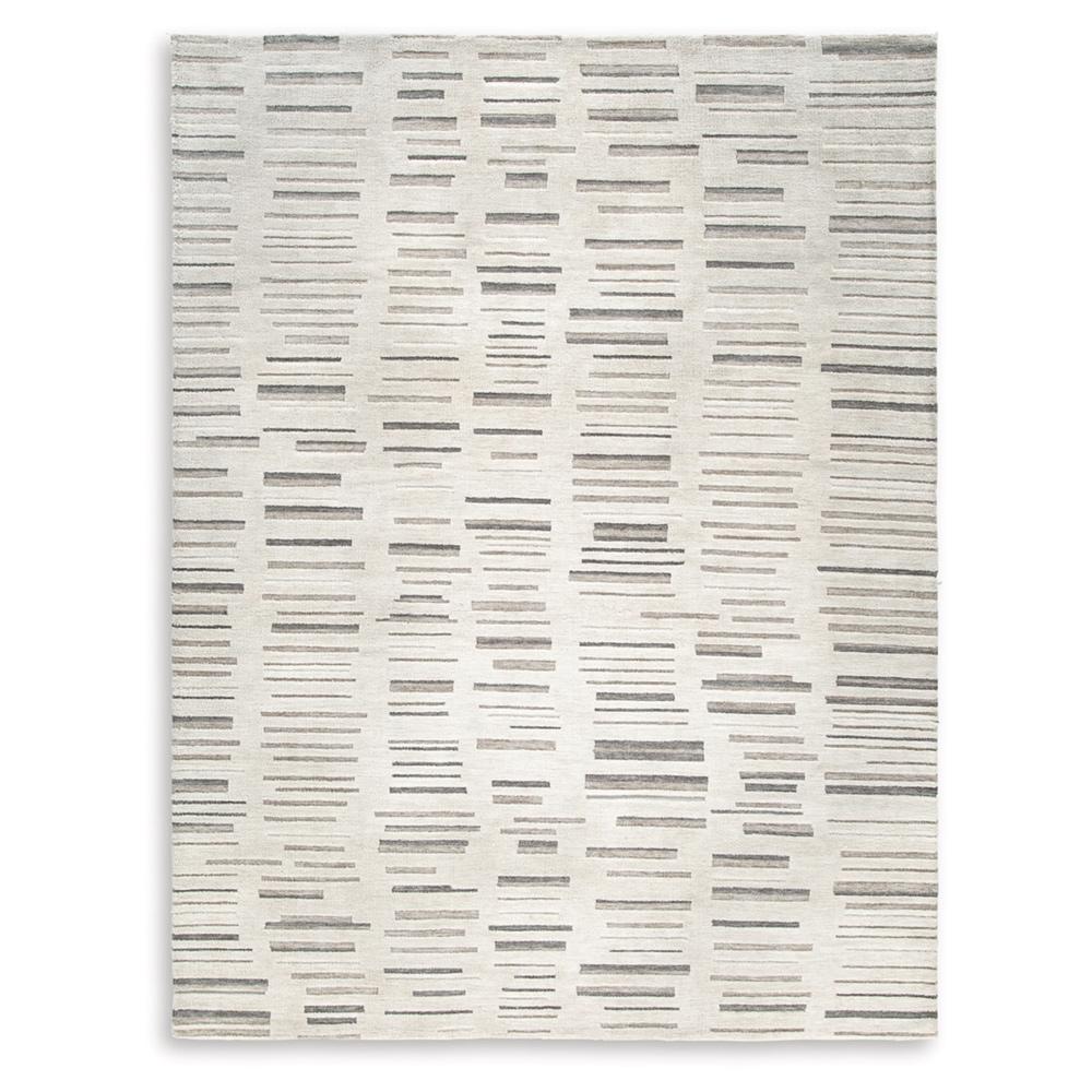 Signature Design by Ashley - Leesdale Large Rug in Ivory/Brown/Black - R406421 veiw 1