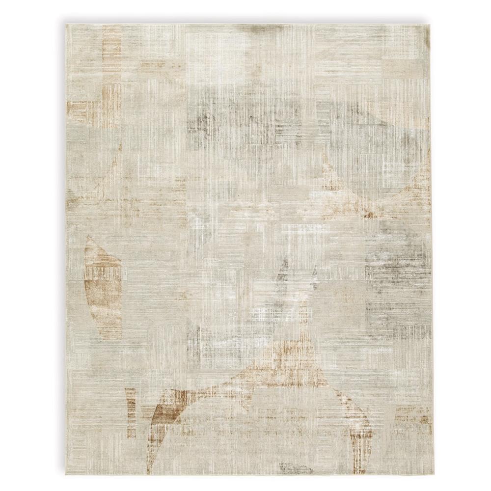 Signature Design by Ashley - Truward Large Rug in Linen/Gray/Caramel - R406471 veiw 1