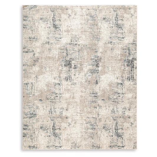 Signature Design by Ashley - Gentor Large Rug in Blue/Ivory - R406521 veiw 1