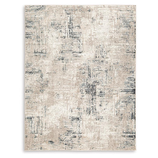 Signature Design by Ashley - Gentor Medium Rug in Blue/Ivory - R406522 veiw 1