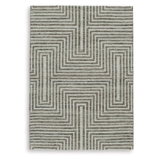 Signature Design by Ashley - Jossen Medium Rug in Ivory/Gray - R406832 veiw 1