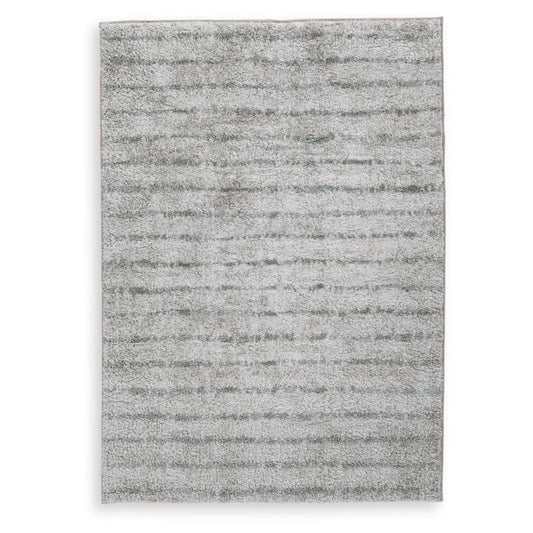 Signature Design by Ashley - Laddway Medium Rug in Cream/Green - R406882 veiw 1