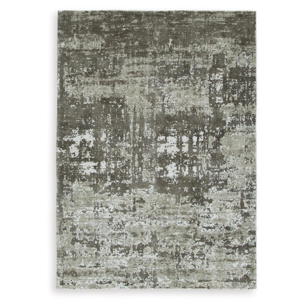 Signature Design by Ashley - Valmontic Medium Rug in Gray - R406922 veiw 1