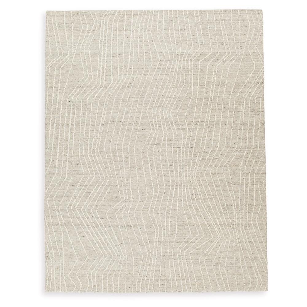 Signature Design by Ashley - Varahill Large Rug in Gray/Ivory - R406931 veiw 1