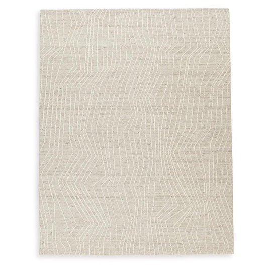 Signature Design by Ashley - Varahill Large Rug in Gray/Ivory - R406931 veiw 1