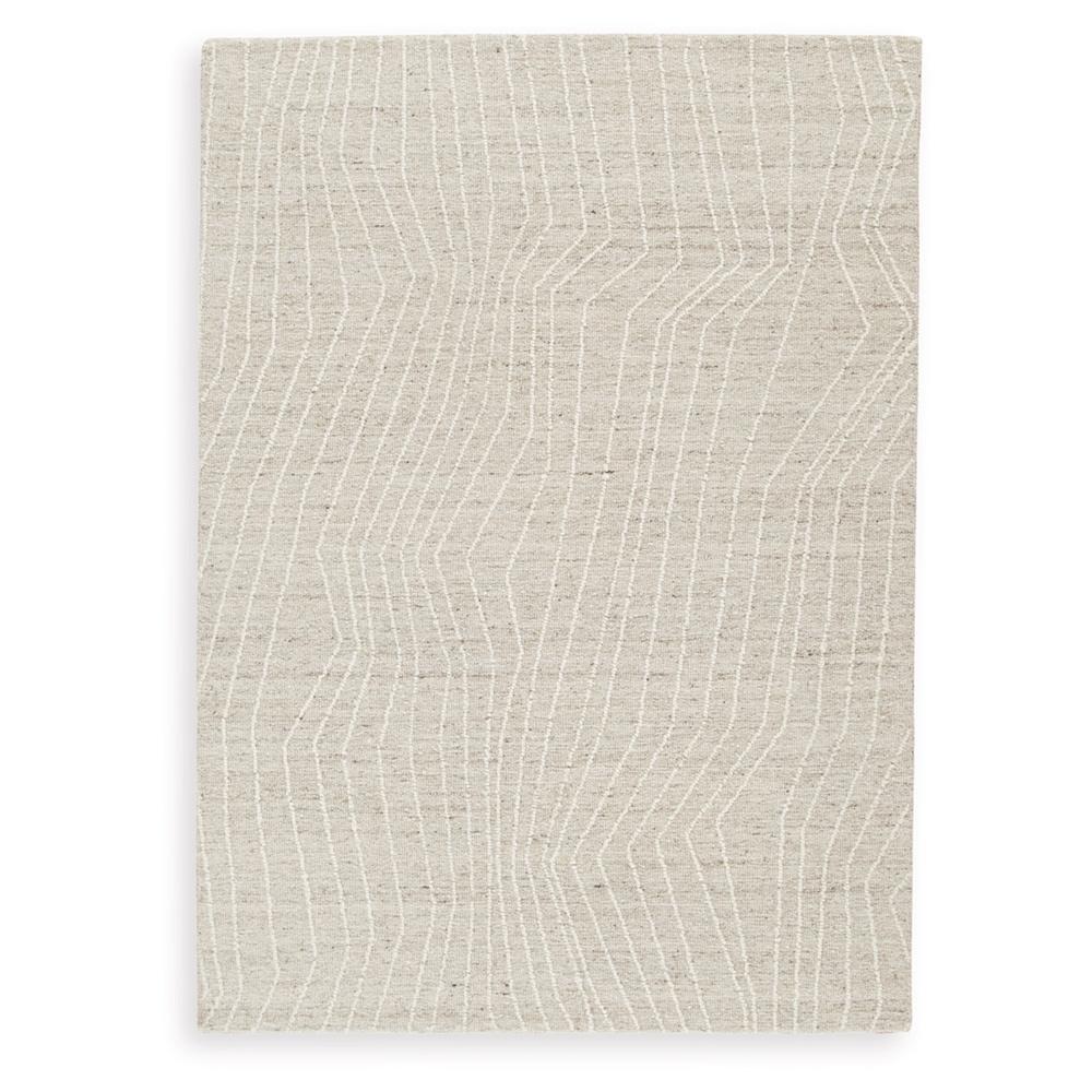 Signature Design by Ashley - Varahill Medium Rug in Gray/Ivory - R406932 veiw 1