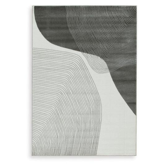 Signature Design by Ashley - Winderburg Medium Rug in Gray/Ivory - R406952 veiw 1