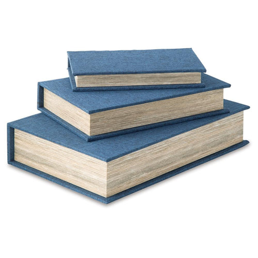 Signature Design by Ashley - Jolina Box (Set of 3) in Blue - A2000617 veiw 1