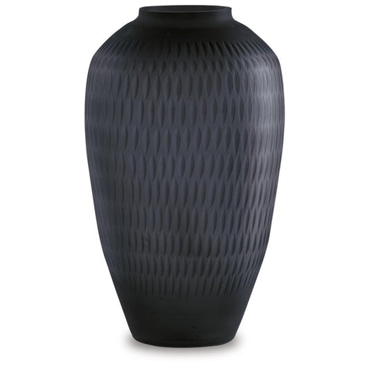 Signature Design by Ashley - Etney Vase in Slate - A2000509 veiw 1