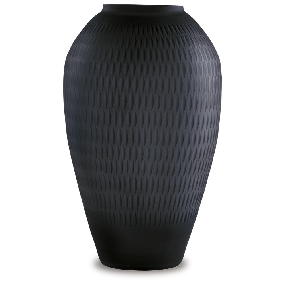Signature Design by Ashley - Etney Vase in Slate - A2000510 veiw 1