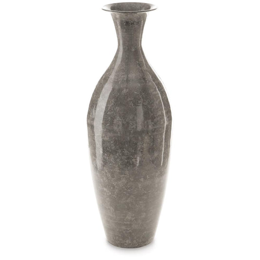 Signature Design by Ashley - Brockwich Vase in Antique Gray - A2000589 veiw 1