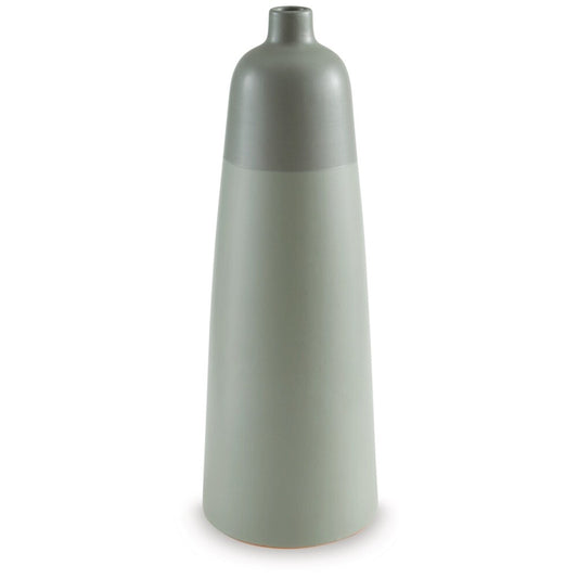 Signature Design by Ashley - Peerland Vase in Sage Green - A2000656 veiw 1