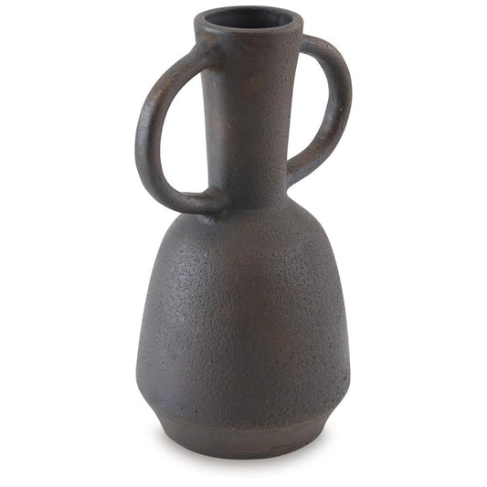 Signature Design by Ashley - Aadeen Vase in Distressed Brown - A2000673 veiw 1