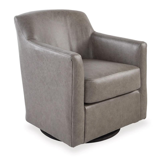 Signature Design by Ashley - Bradney Swivel Accent Chair in Fossil - A3000324 veiw 1