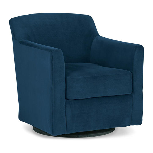Signature Design by Ashley - Bradney Swivel Accent Chair in Ink - A3000602 veiw 1