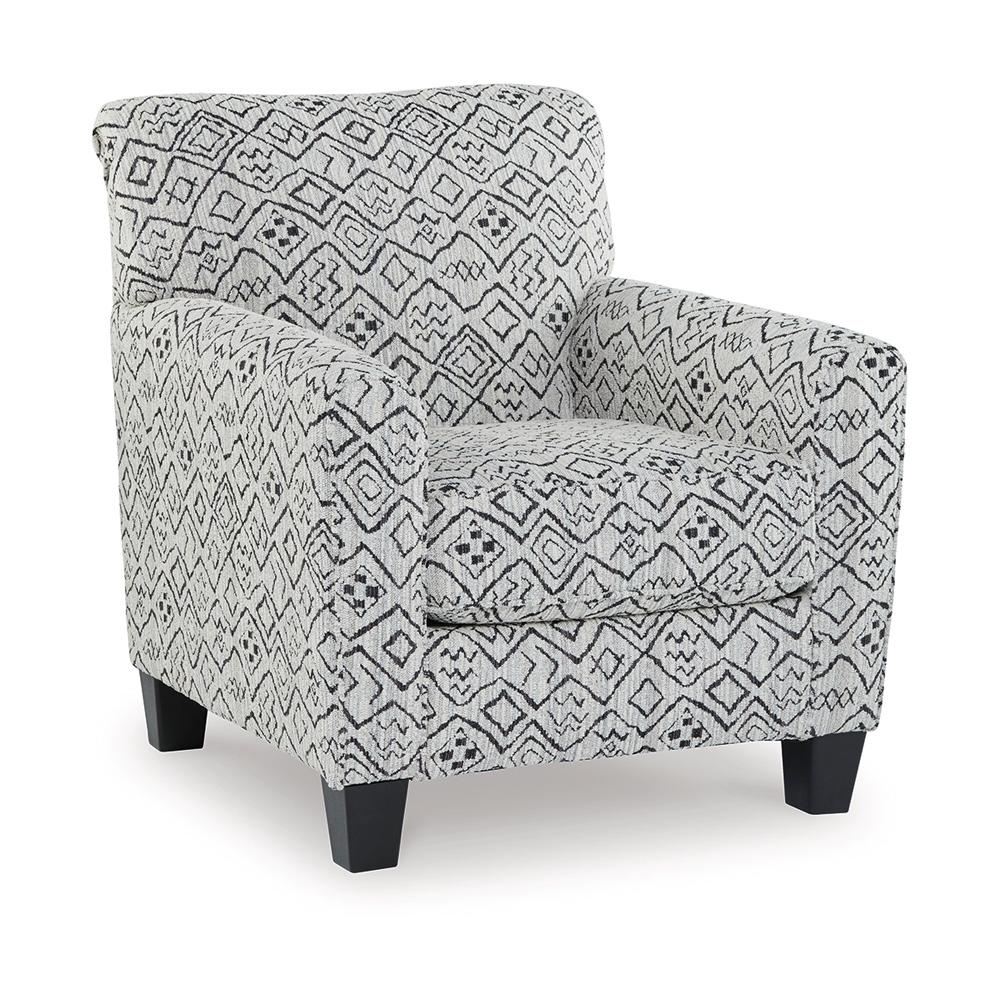 Signature Design by Ashley - Hayesdale Accent Chair in Black/Cream - A3000658 veiw 1