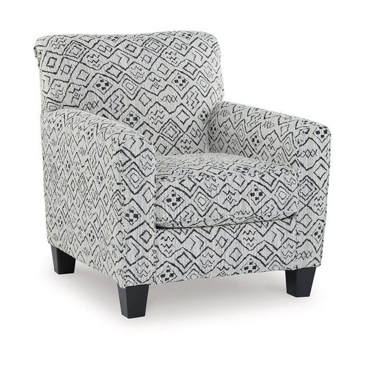 Signature Design by Ashley - Hayesdale Accent Chair in Black/Cream - A3000658 veiw 1