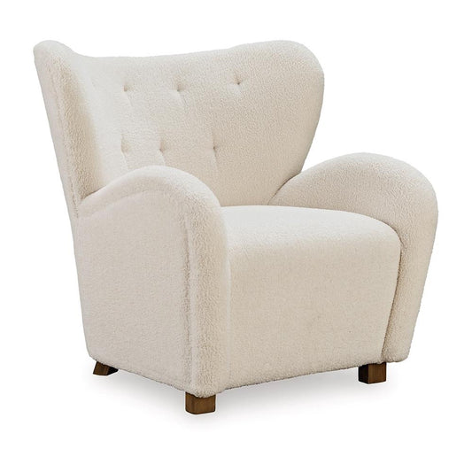 Signature Design by Ashley - Larbell Accent Chair in Ecru - A3000709 veiw 1