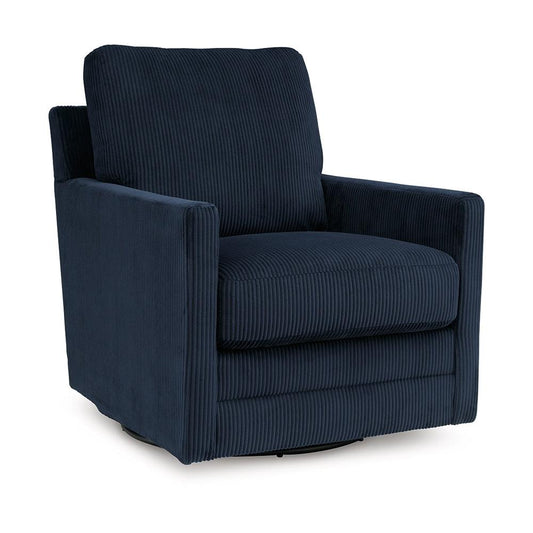 Signature Design by Ashley - Icaman Swivel Chair in Navy - A3000727 veiw 1