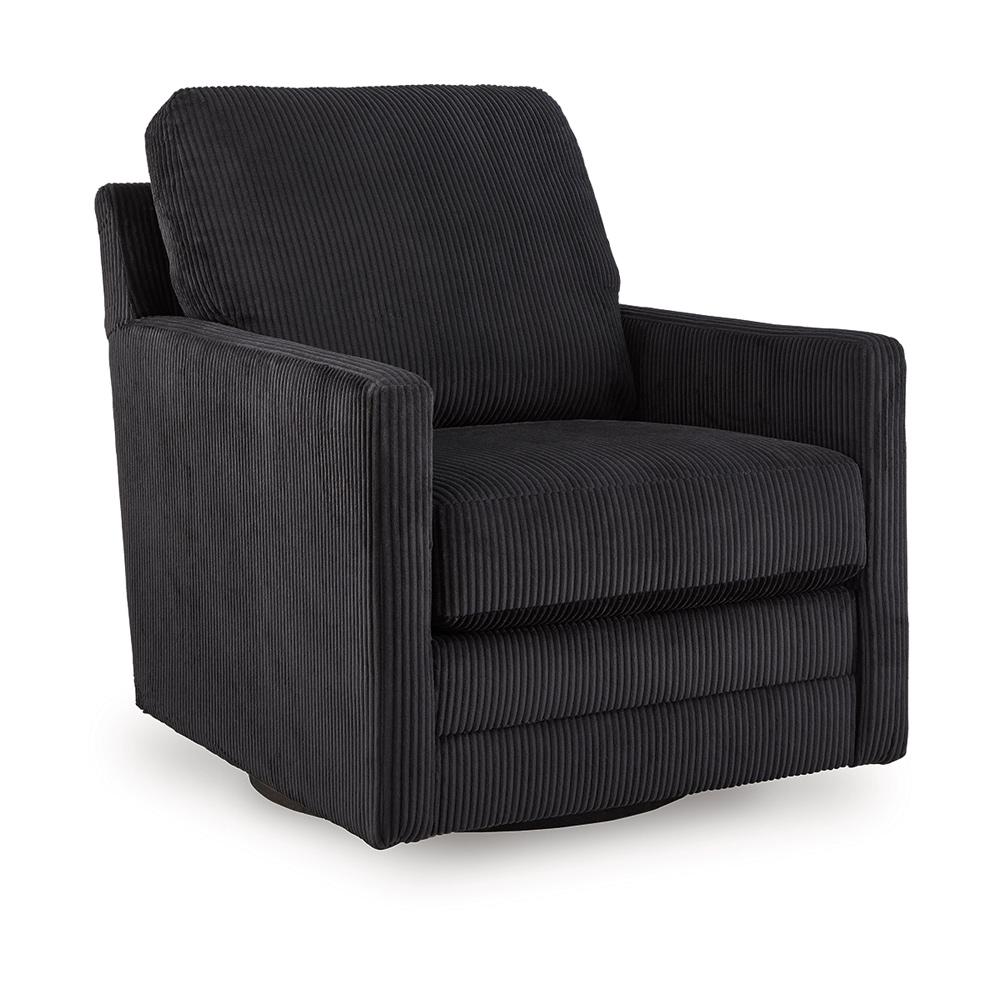 Signature Design by Ashley - Icaman Swivel Chair in Onyx - A3000726 veiw 1