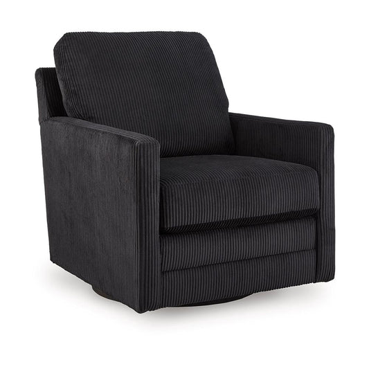 Signature Design by Ashley - Icaman Swivel Chair in Onyx - A3000726 veiw 1